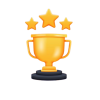 Icone de troféu dourado Icone de troféu dourado